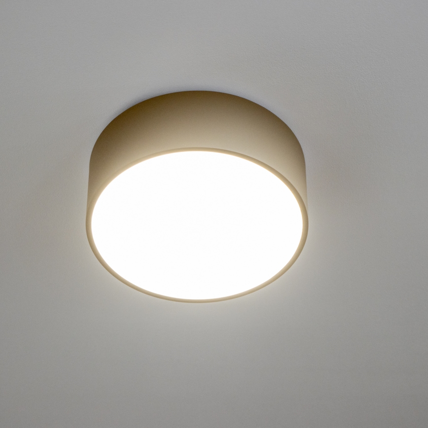 Brilagi - Vannitoa laevalgusti POOL 2xE27/15W/230V Ø 30 cm IP54 beež