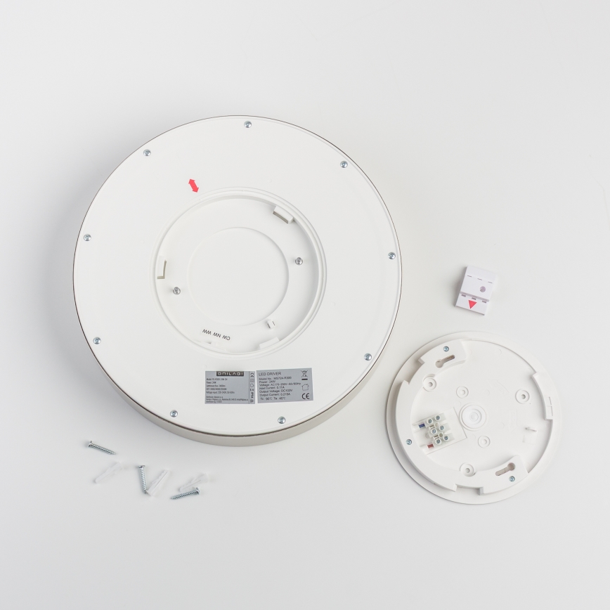 Brilagi - LED-vannitoa laelamp POOL LED/24W/230V 3000/4000/5500K läbimõõt 30 cm IP54 mattkroom