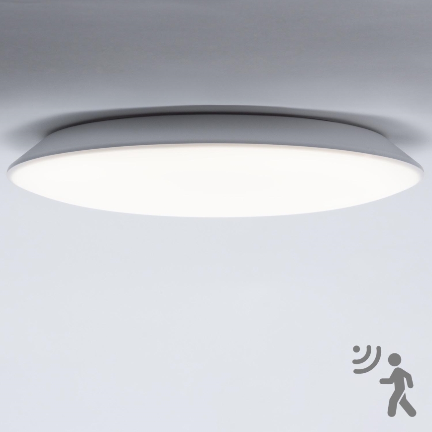 Brilagi - vannitoa LED-laelamp anduriga VESTAS LED/18W/230V Ø 28 cm 3000K IP54