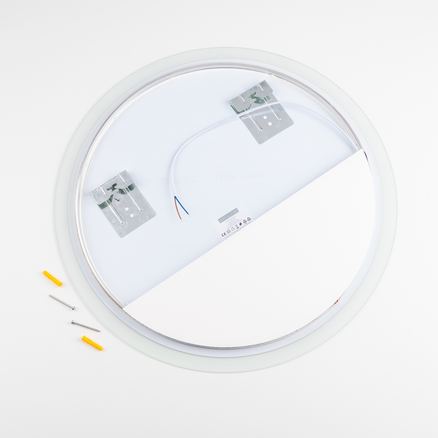 Brilagi - LED-vannitoa peegel CUNEO LED/19W/230V läbimõõt 60 cm IP44 CRI 90 hämardatav + CCT