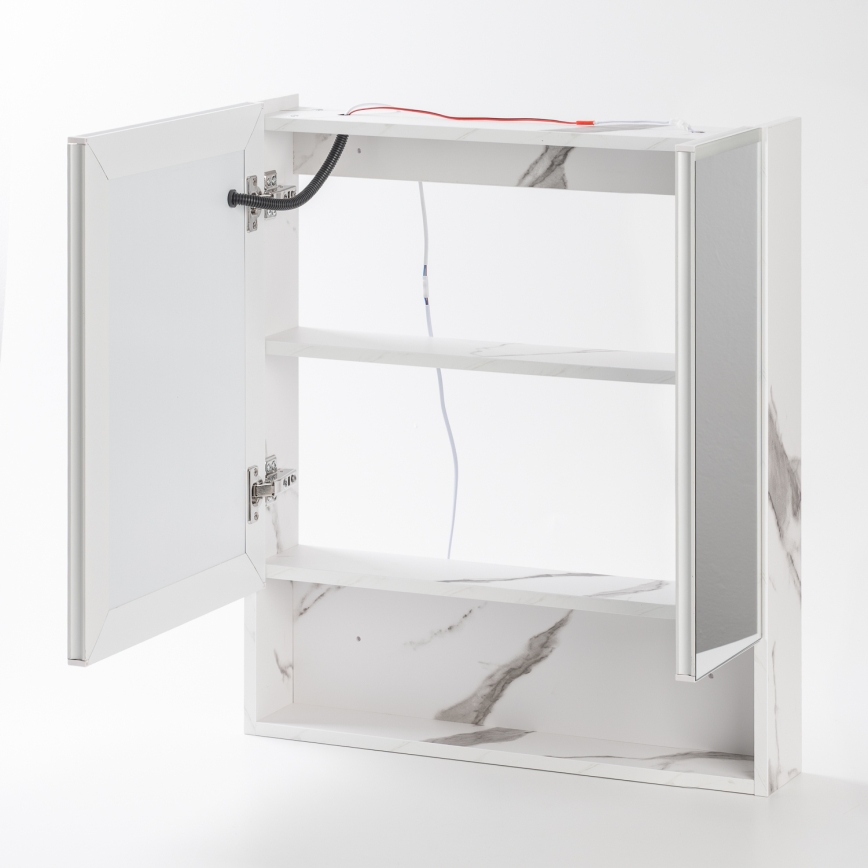 BRILAGI - Vannitoa LED-peegelkapp taustvalgustusega TRABIA DOUBLE 60x70 cm
