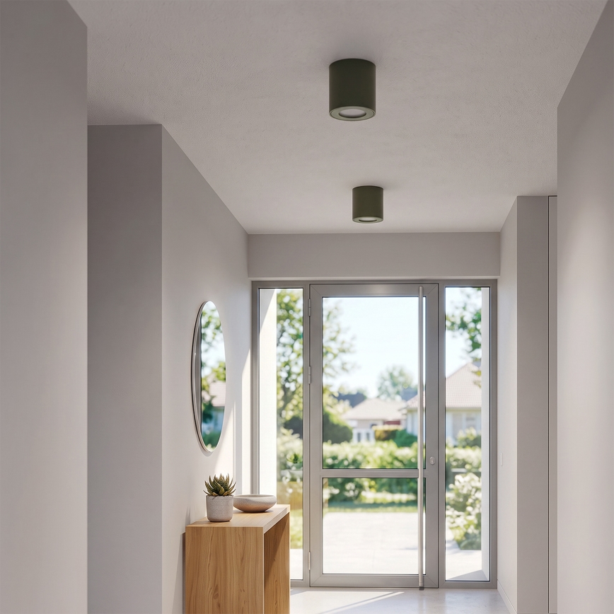 BRILAGI - Vannitoa spottvalgusti MIA 1xGU10/30W/230V 60x82 mm 84x80 mm tume roheline IP54
