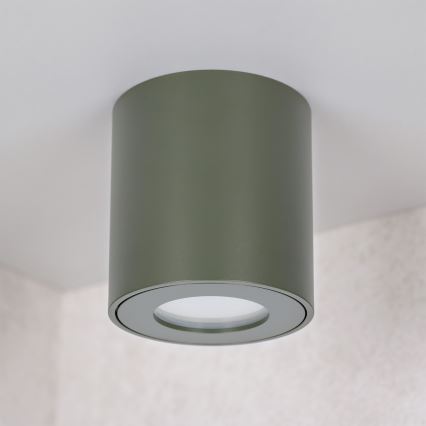 BRILAGI - Vannitoa spottvalgusti MIA 1xGU10/30W/230V 60x82 mm 84x80 mm tume roheline IP54
