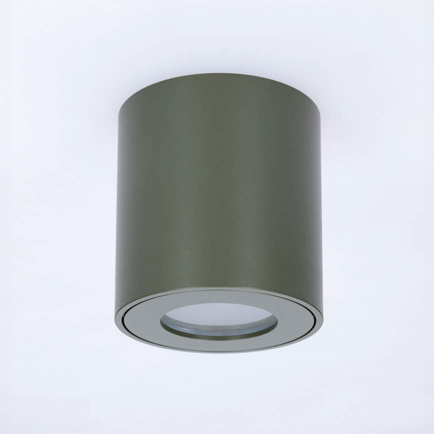 BRILAGI - Vannitoa spottvalgusti MIA 1xGU10/30W/230V 60x82 mm 84x80 mm tume roheline IP54