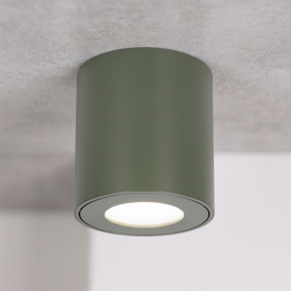 BRILAGI - Vannitoa spottvalgusti MIA 1xGU10/30W/230V 60x82 mm 84x80 mm tume roheline IP54
