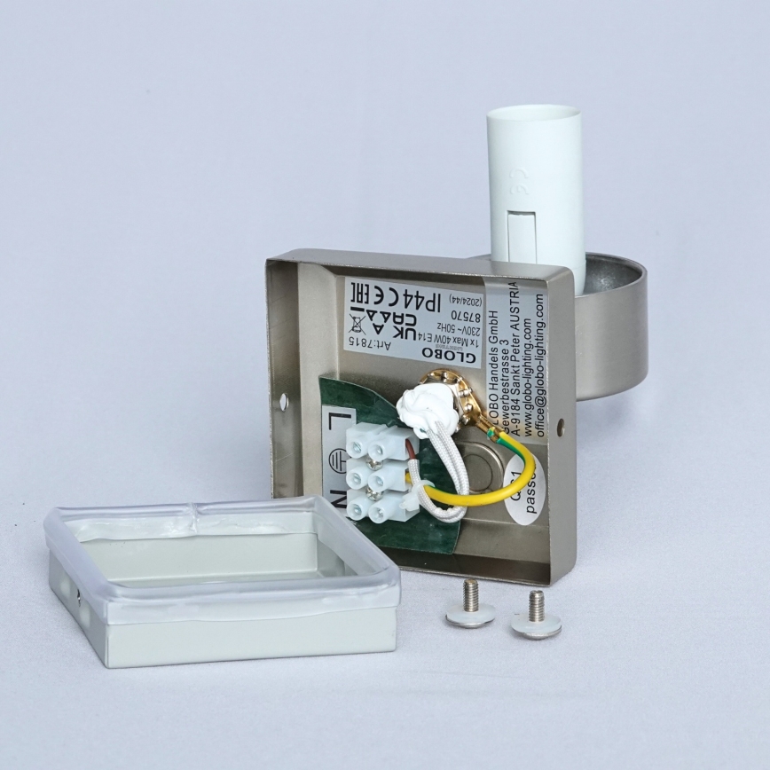 Brilagi - vannitoa seinavalgusti RAY 1xE14/40W/230V IP44