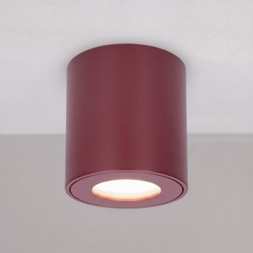 BRILAGI - Vannitoa suunav valgusti MIA 1xGU10/30W/230V 84x80 mm bordoopunane IP54