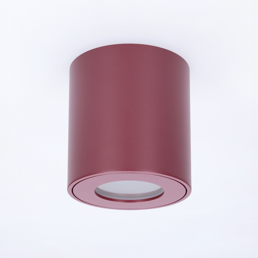 BRILAGI - Vannitoa suunav valgusti MIA 1xGU10/30W/230V 84x80 mm bordoopunane IP54
