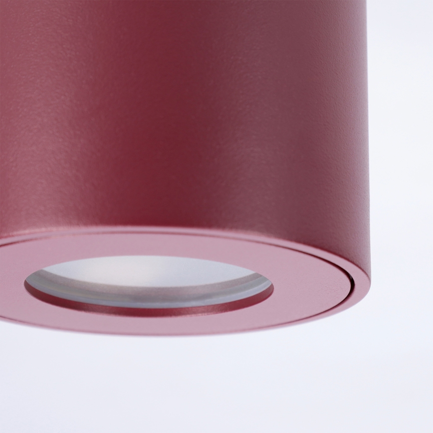 BRILAGI - Vannitoa suunav valgusti MIA 1xGU10/30W/230V 84x80 mm bordoopunane IP54