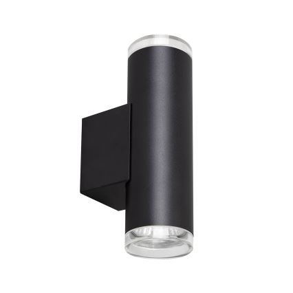 Brilagi - vannitoa seinapunktvalgusti SELE AQUA 2xGU10/30W/230V IP44 must