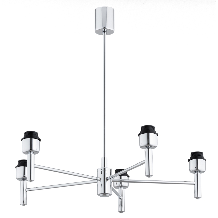 BRILAGI - Varrega lühter MONTE 5xE27/60W/230V beež/läikiv kroom