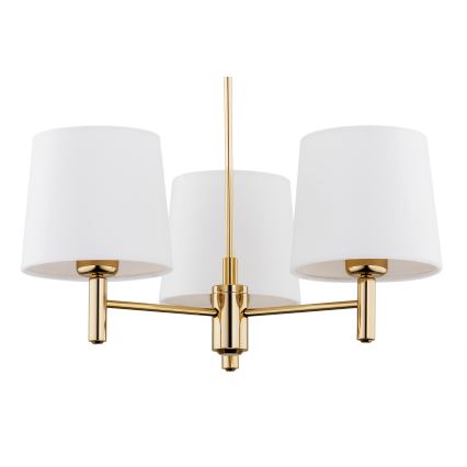 BRILAGI - Varrega rippvalgusti MONTE 3xE27/60W/230V kreemjas/kuldne