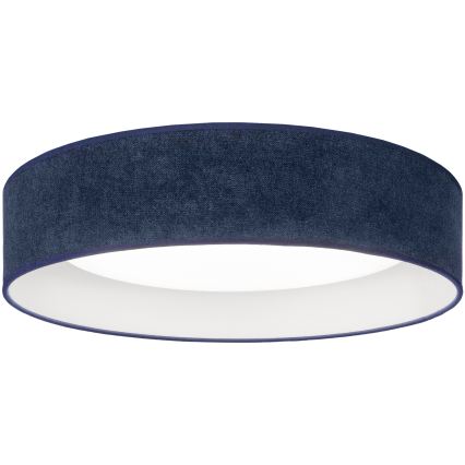BRILAGI - hämardatav laevalgusti VELVET SMARTIX LED/24W/230V 3000-6000K, läbimõõt 45 cm, sinine, Wi-Fi Tuya Beacon + kaugjuhtimispult