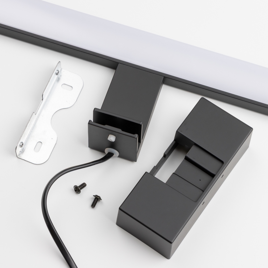 Brilagi - VESTRA 3-ühes LED vannitoa peeglivalgusti, 8W/230V, 40 cm, IP44, must