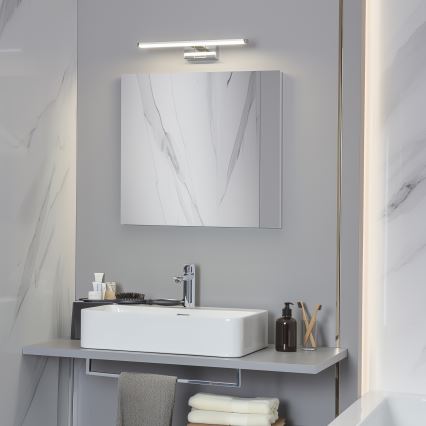 Brilagi - LED vannitoa peegli valgustus 3-ühes VESTRA LED/8W/230V 40 cm IP44 läikiv kroom