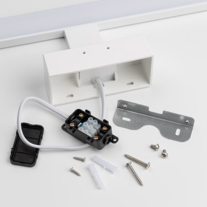 Brilagi - LED-vannitoa peeglivalgusti 3-ühes VESTRA LED/15W/230V 80 cm IP44 valge