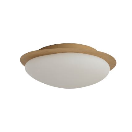 Brilagi - VISBY WOOD LED laevalgusti, 18 W, 230 V, läbimõõt 38 cm, pruun