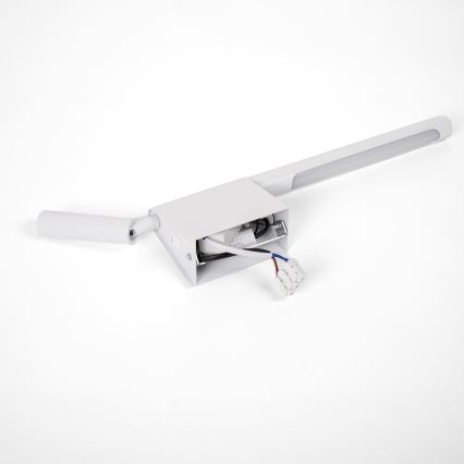 BRILAGI - VIXON LED-seinale paigaldatav suunavalgusti LED/3W/230V + LED/5W valge CRI 90