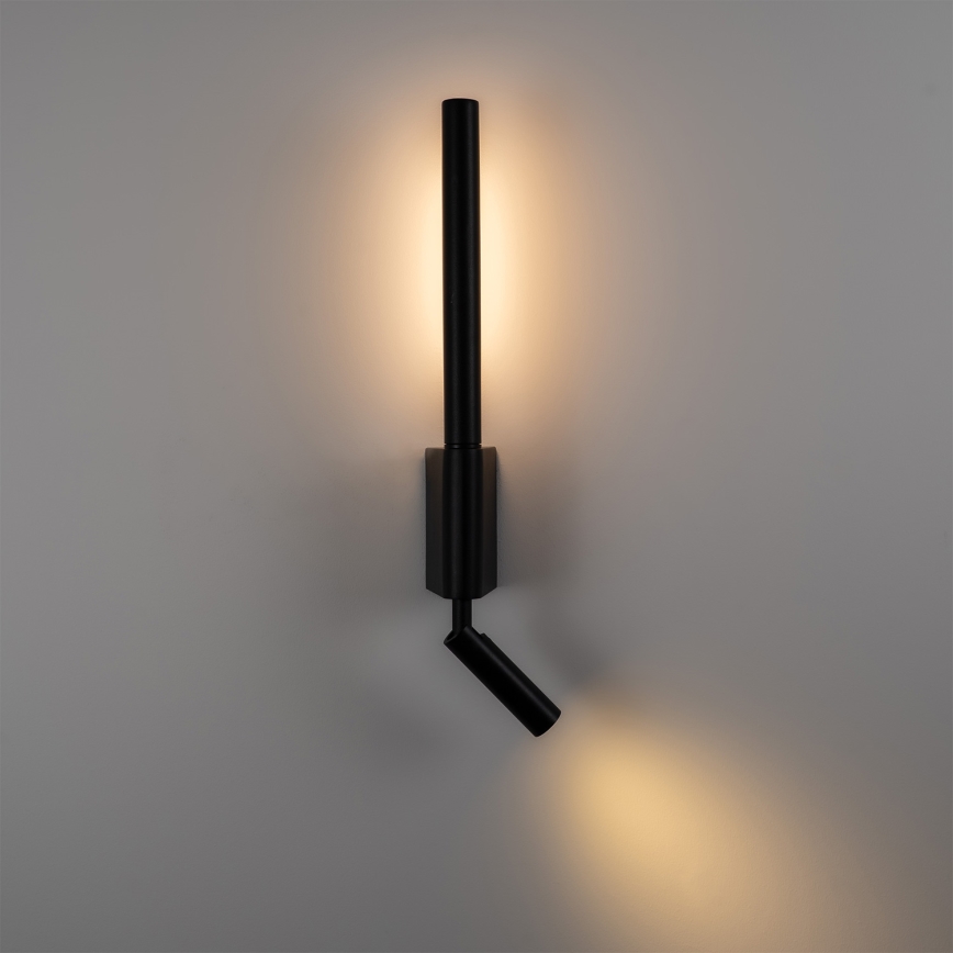 BRILAGI - VIXON LED-seinapunktvalgusti LED/3W/230V + LED/5W, must, CRI 90