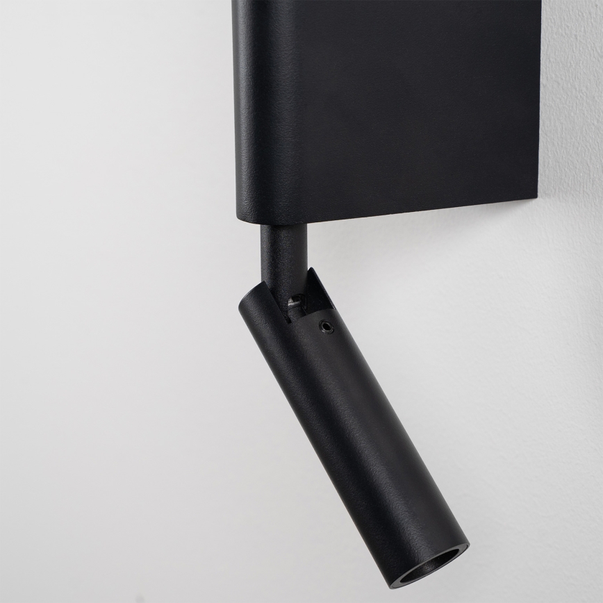 BRILAGI - VIXON LED-seinapunktvalgusti LED/3W/230V + LED/5W, must, CRI 90