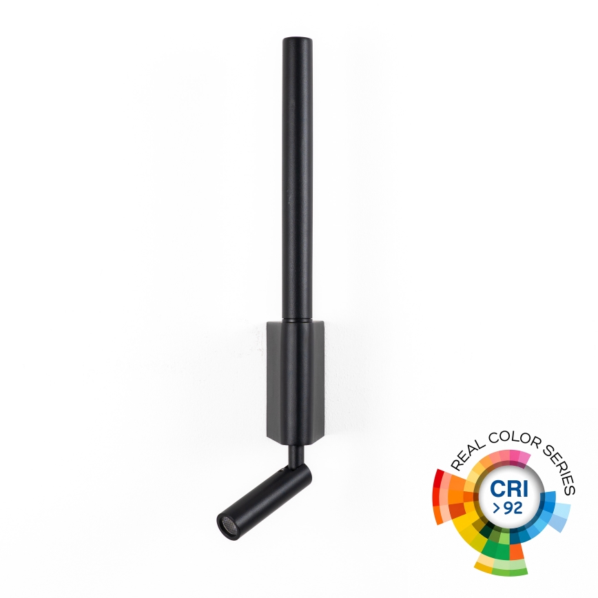 BRILAGI - VIXON LED-seinapunktvalgusti LED/3W/230V + LED/5W, must, CRI 90