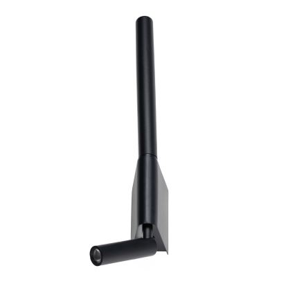 BRILAGI - VIXON LED-seinapunktvalgusti LED/3W/230V + LED/5W, must, CRI 90