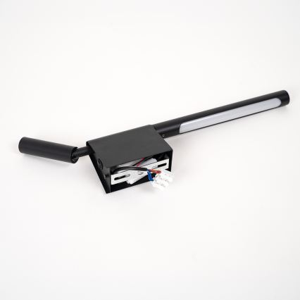 BRILAGI - VIXON LED-seinapunktvalgusti LED/3W/230V + LED/5W, must, CRI 90