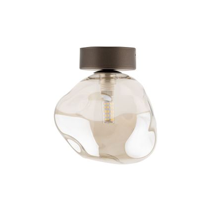 Brilagi - VULCANO laelamp 1xG9/8W/230V pruun/suitsune beež