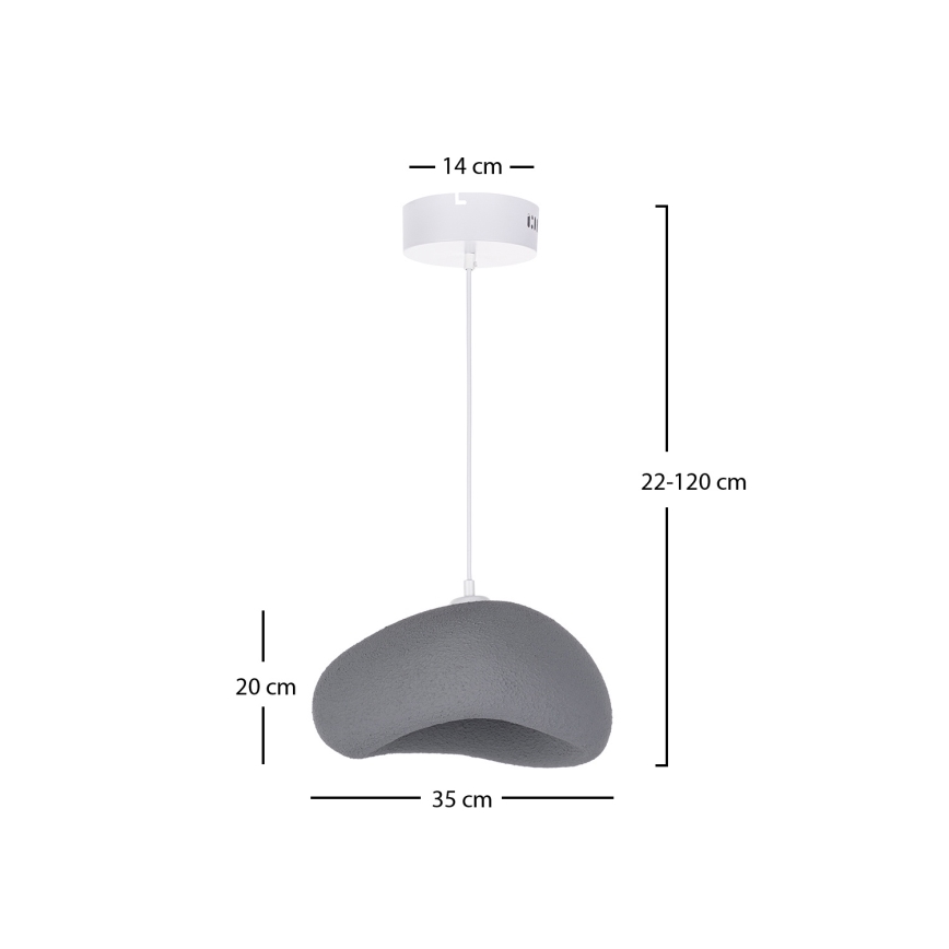 Brilagi - WABI SABI ripatslaelamp kaabliga 1xE27/40W/230V Ø 35 cm hall