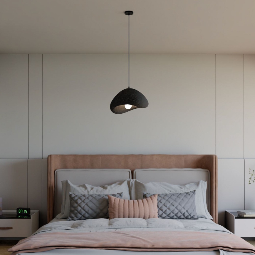 Brilagi - WABI SABI ripatsvalgusti juhtmega 1xE27/40W/230V must