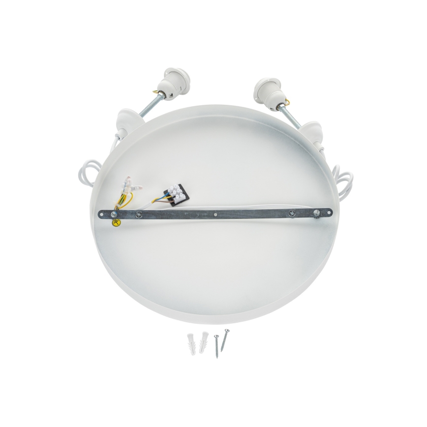 Brilagi - WABI SABI ripplamp kaabliga 2xE27/40W/230V Ø 45 cm valge