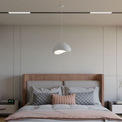 Brilagi - WABI SABI ripplamp kaablil 1xE27/40W/230V, läbimõõt 33 cm, valge