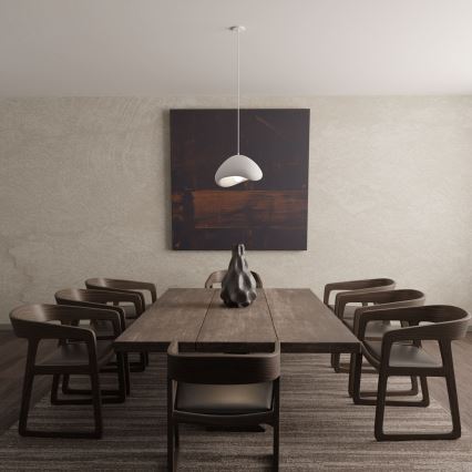 Brilagi - WABI SABI ripplamp kaablil 1xE27/40W/230V, läbimõõt 33 cm, valge