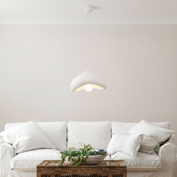 Brilagi - WABI SABI rippvalgusti juhtmega 1xE27/40W/230V läbimõõt 30 cm valge