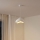 Brilagi - WABI SABI rippvalgusti juhtmega 1xE27/40W/230V läbimõõt 30 cm valge