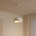 Brilagi - WABI SABI rippvalgusti kaabliga 1x E27/40W/230V, Ø 32 cm, valge