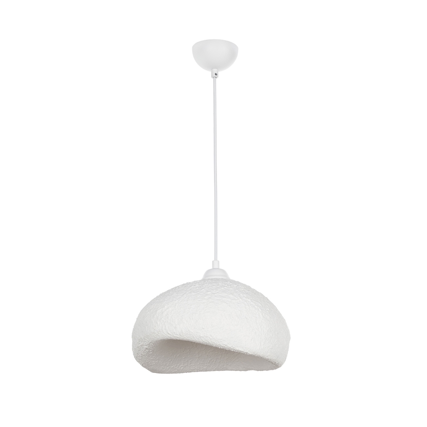 Brilagi - WABI SABI rippvalgusti kaabliga 1x E27/40W/230V, Ø 32 cm, valge