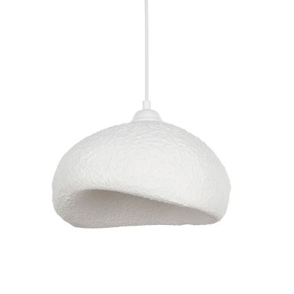 Brilagi - WABI SABI rippvalgusti kaabliga 1x E27/40W/230V, Ø 32 cm, valge