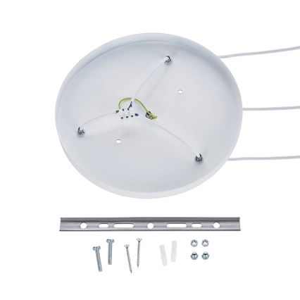 Brilagi - WABI SABI rippvalgusti kaabliga 3xE27/40W/230V, läbimõõt 76 cm, valge