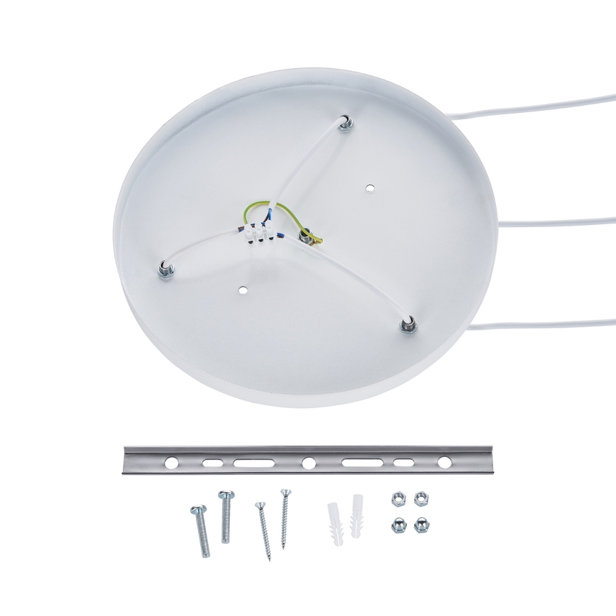 Brilagi - WABI SABI rippvalgusti kaabliga 3xE27/40W/230V, läbimõõt 76 cm, valge