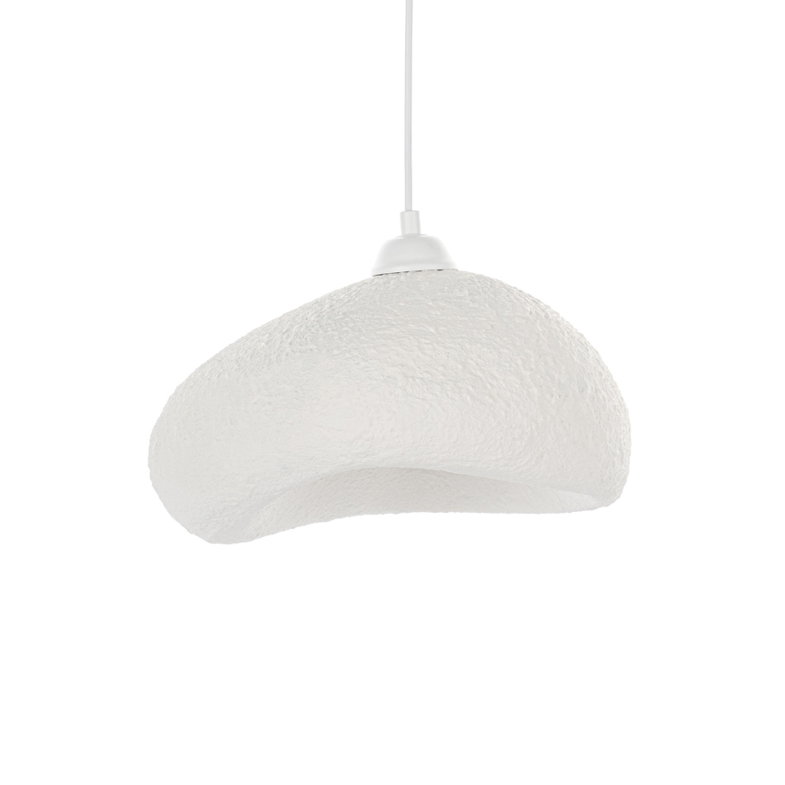 Brilagi - WABI SABI rippvalgusti kaablil 1x E27/40 W/230 V, läbimõõt 32 cm, valge