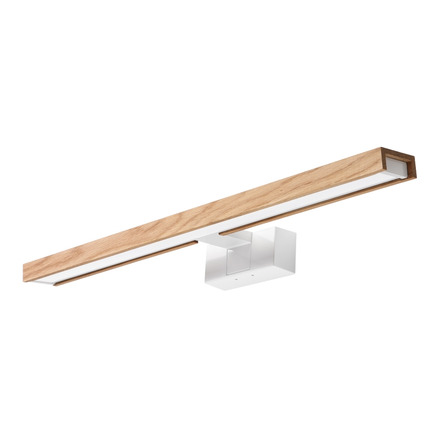 Brilagi - LED-vannitoa peeglivalgusti 3-ühes WOODY MIRROR LED/12W/230V 60 cm IP44 valge/tamm