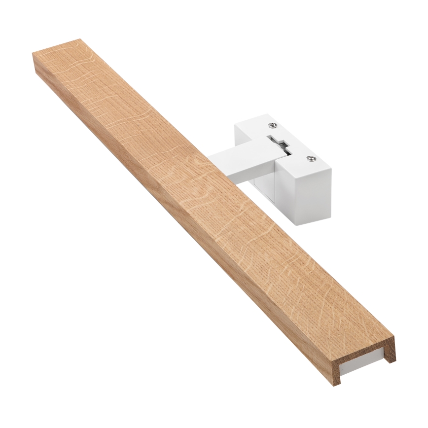 Brilagi - LED-vannitoa peeglivalgusti 3-ühes WOODY MIRROR LED/12W/230V 60 cm IP44 valge/tamm