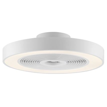 Brilliant - hämardatav LED RGBW laelamp ventilaatoriga CATANIA LED/37W/230V 2700-6500K läbimõõt 48,6 cm valge + kaugjuhtimispult