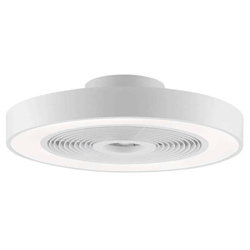 Brilliant - hämardatav LED RGBW laelamp ventilaatoriga CATANIA LED/37W/230V 2700-6500K läbimõõt 48,6 cm valge + kaugjuhtimispult