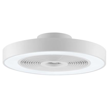 Brilliant - hämardatav LED RGBW laelamp ventilaatoriga CATANIA LED/37W/230V 2700-6500K läbimõõt 48,6 cm valge + kaugjuhtimispult