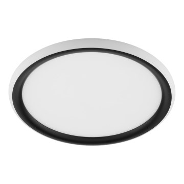 Brilliant - Hämardatav laelamp CARLOZ LED/16W/230V, läbimõõt 30 cm, valge/must