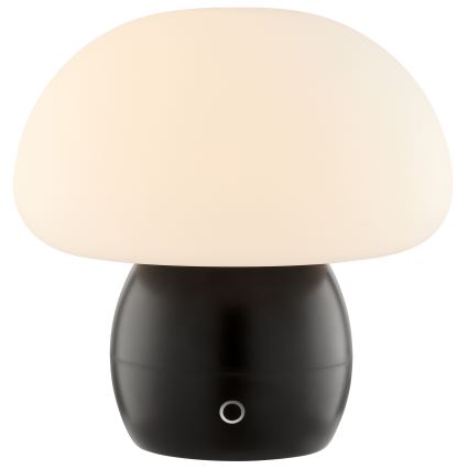 Brilliant - LED hämardatav laetav puutetundlik laualamp DUPIS LED/2W/5V 2700K 1800 mAh must