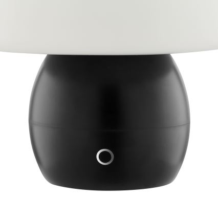 Brilliant - LED hämardatav laetav puutetundlik laualamp DUPIS LED/2W/5V 2700K 1800 mAh must