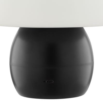 Brilliant - LED hämardatav laetav puutetundlik laualamp DUPIS LED/2W/5V 2700K 1800 mAh must